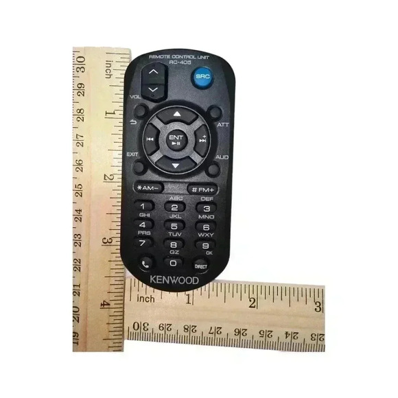 Kenwood RC-405 *READ* Car Stereo Remote Control Unit Black *Phone Light Tested - Picture 2 of 16